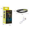 Bright Rechargeable Headlamp Flashlight, 8 Lighting Modes with Motion Sensor