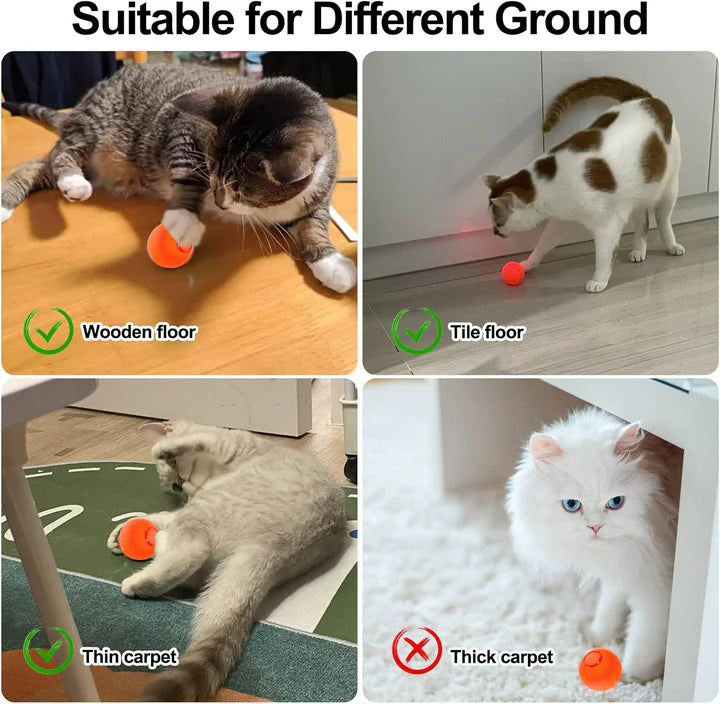 Smart Bouncing Ball Pet Toy