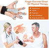 Hand Grip Strengthener - Adjustable Finger Exerciser and Finger Stretcher