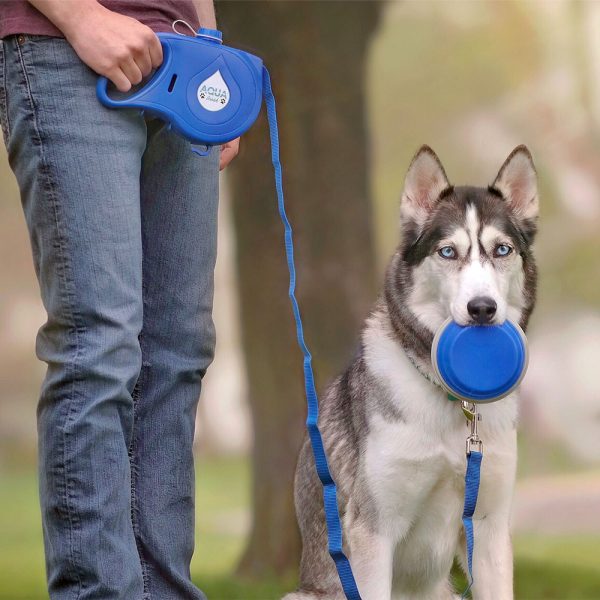 Aqua Leash, 5 In 1 Pet Essentials , Dog Walking Essentials All in One