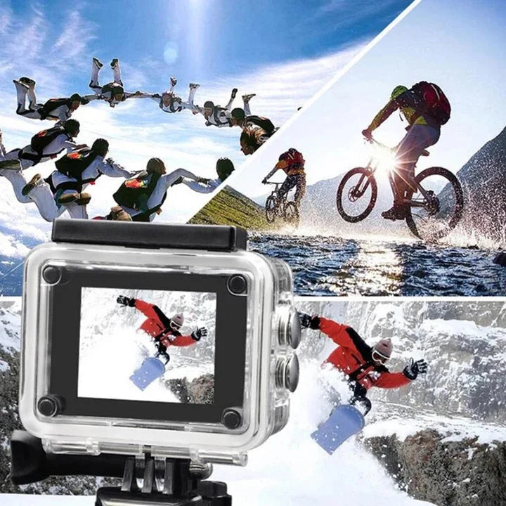 4K Waterproof Sport Action Camera 1080P/60FPS WIFI 2.0" 170D