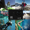 4K Waterproof Sport Action Camera 1080P/60FPS WIFI 2.0