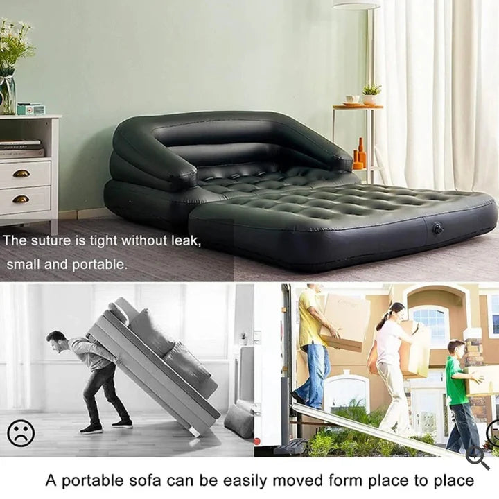 5 In 1 Inflatable Sofa Bed