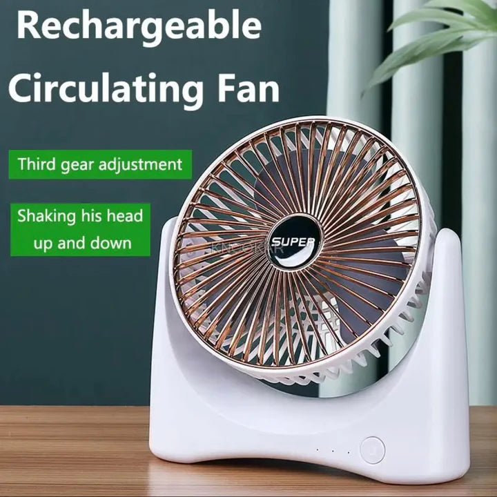 Rechargeable Portable Mini Fan Air Cooler Conditioner USB