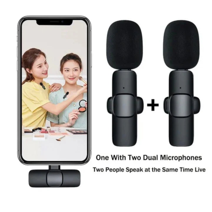 2 Dual Wireless Microphones K9