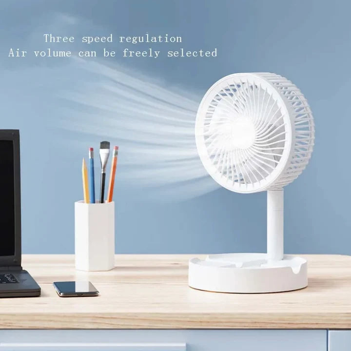 Summer Rechargeable Foldable Desktop Fan HX080