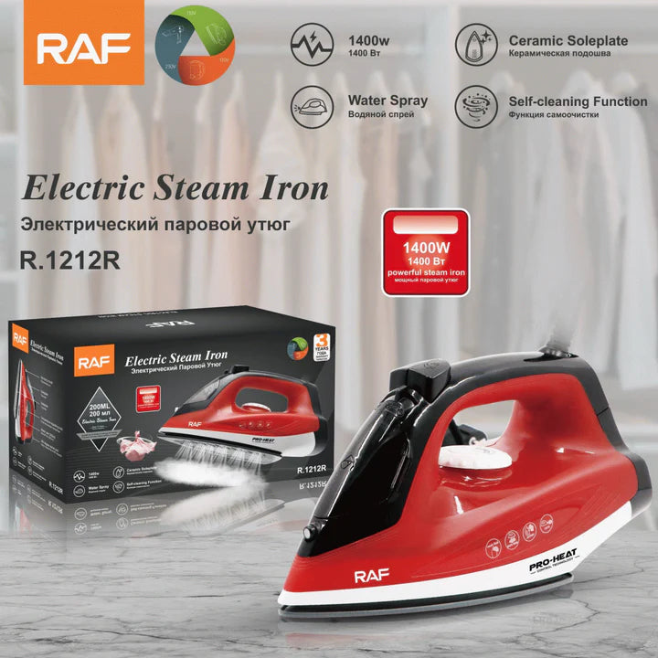 RAF Electric Steam Iron R1212