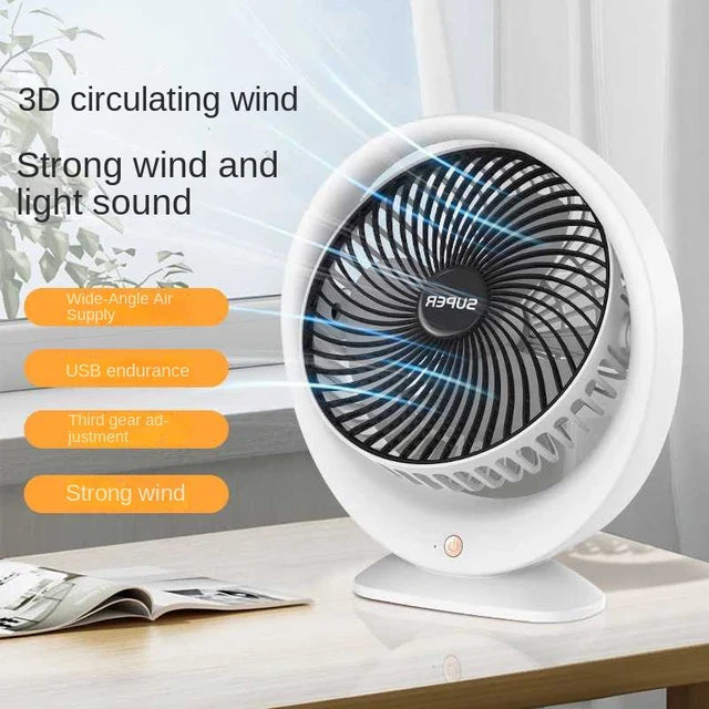 Rechargeable Portable Mini Fan Air Cooler Conditioner USB