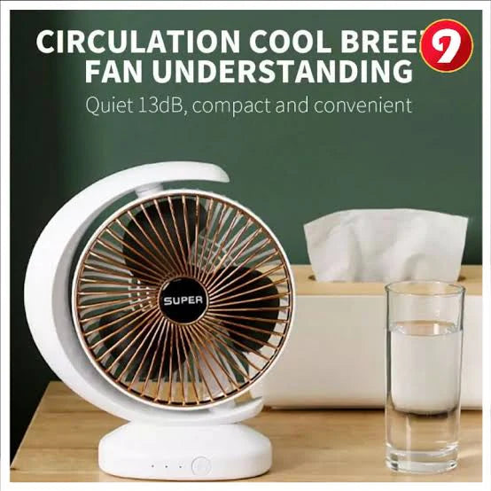 Rechargeable Portable Mini Fan Air Cooler Conditioner USB