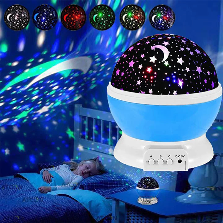 Star Master Dream Rotating Projection Lamp