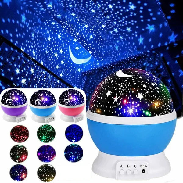 Star Master Dream Rotating Projection Lamp