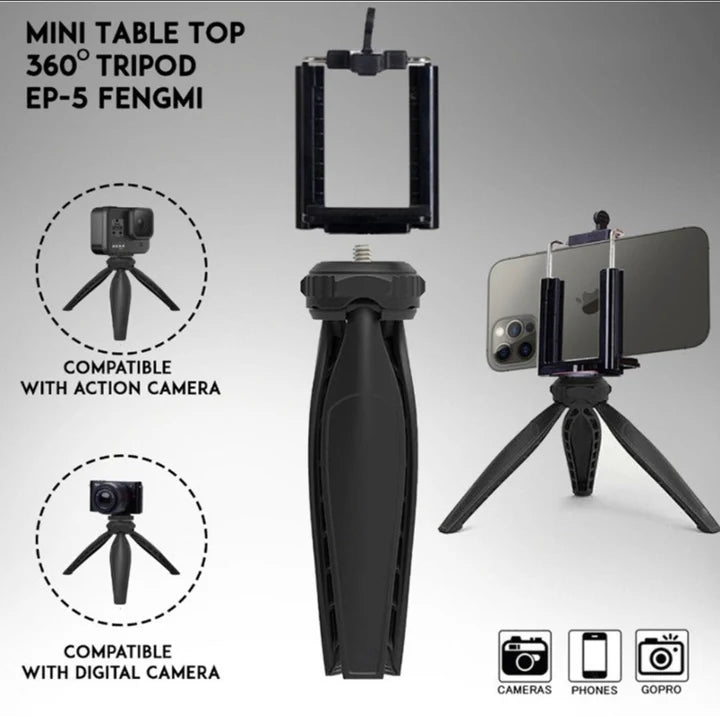 EP5 Mini Tripod Camera & Phone Stand