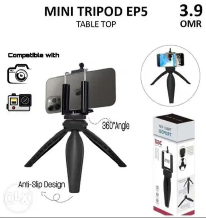 EP5 Mini Tripod Camera & Phone Stand