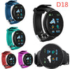 D18 Smart Watch Touch Screen, Heart Rate, Blood Oxygen, Blood Pressure, Compatible with Android and iOS