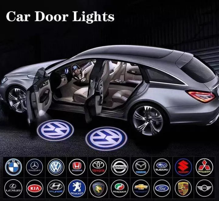 2PCS Car Door Logo Light Projector For All Cars With Sensor