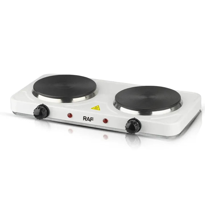 RAF Non-stick Double Hot Plate Electric Stove Cooker R8020