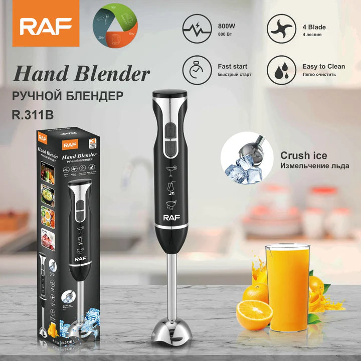 RAF Electric Hand Blender Crush Ice 800W R311