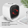 Portable Air Cooler Conditioner Usb Rechargeable Humidifier Purifier Room Cooling 3 Adjustable Speeds